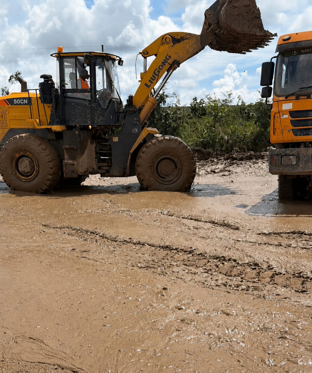 Front end loader for hire in Zambia