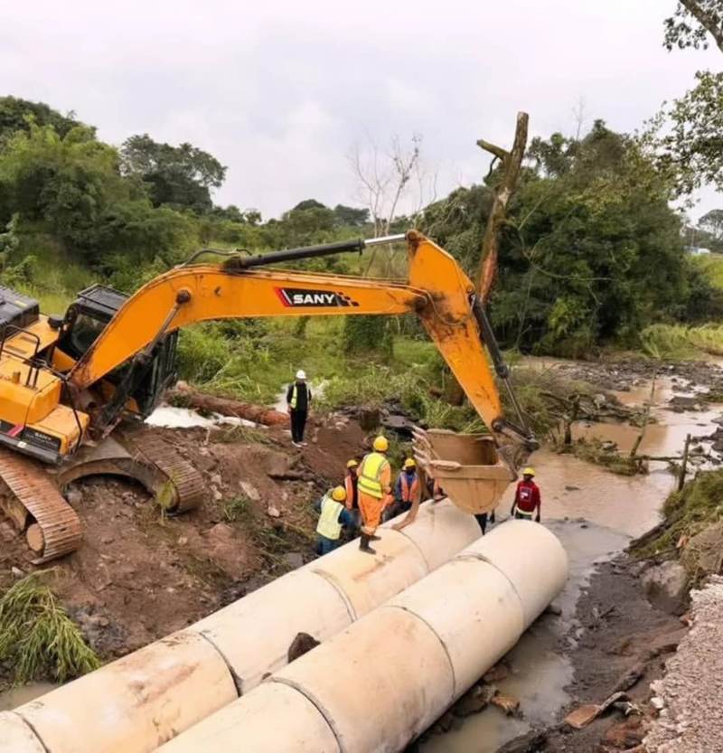 Pipeline civil works project in Zambia